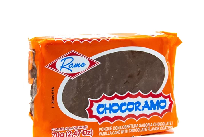 Chocoramo - chocolate covered vanilla cake